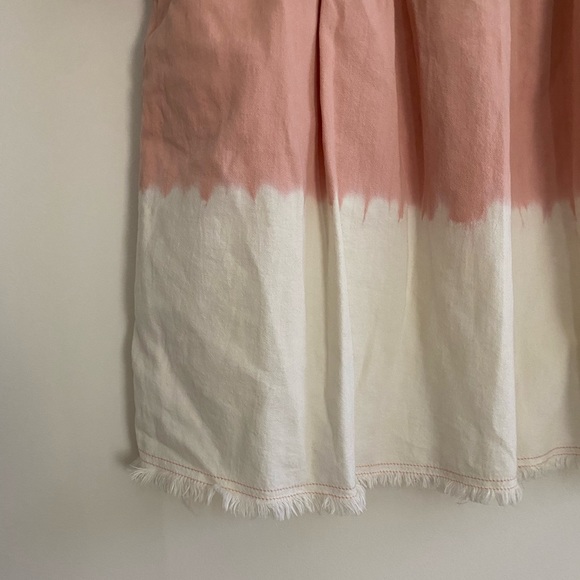 Anthropologie Holding Horses Pink Ombré Lillibet Denim Dress - Picture 8 of 10